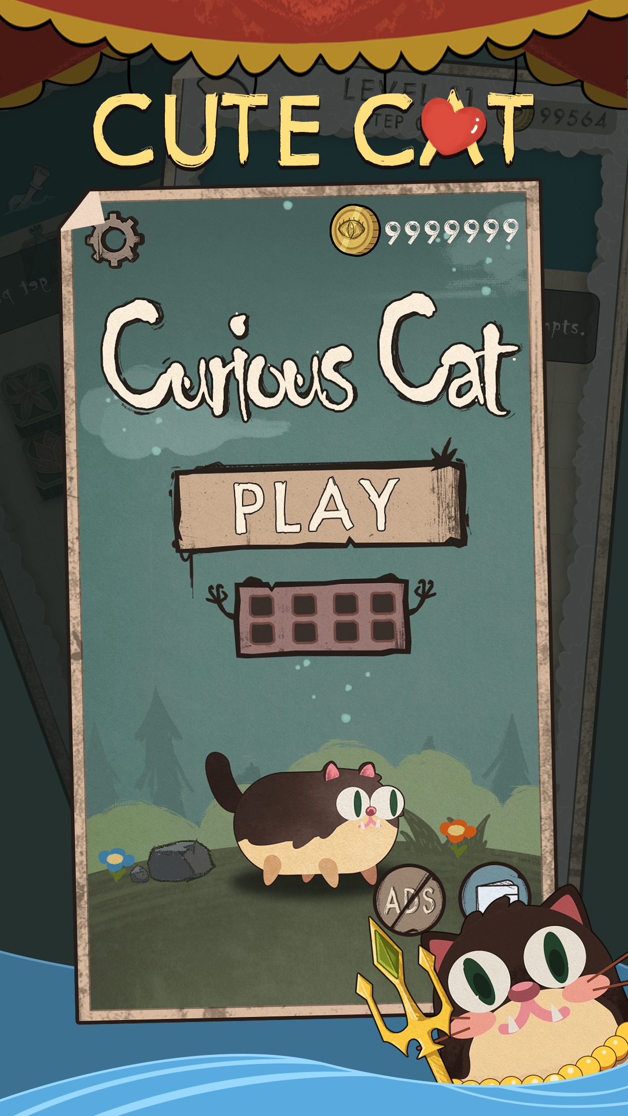 Screenshot 1 of Neugierige Katze 1.1.4