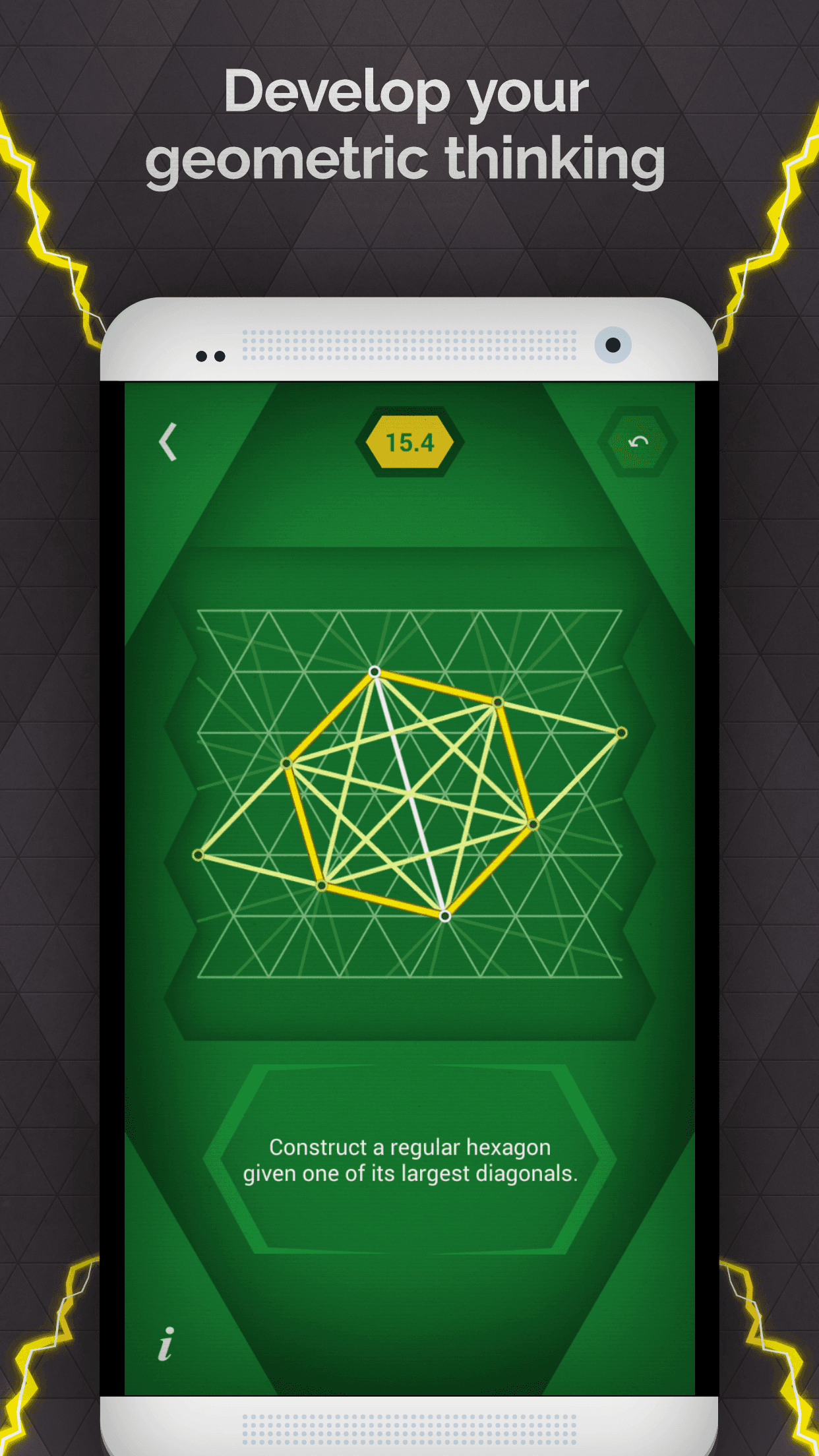 Pythagorea 60° screenshot game