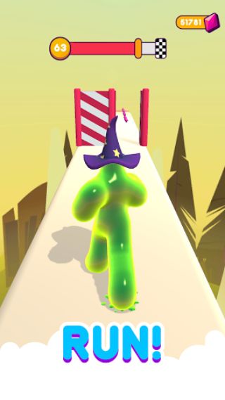 Screenshot of Blob Runner 3D