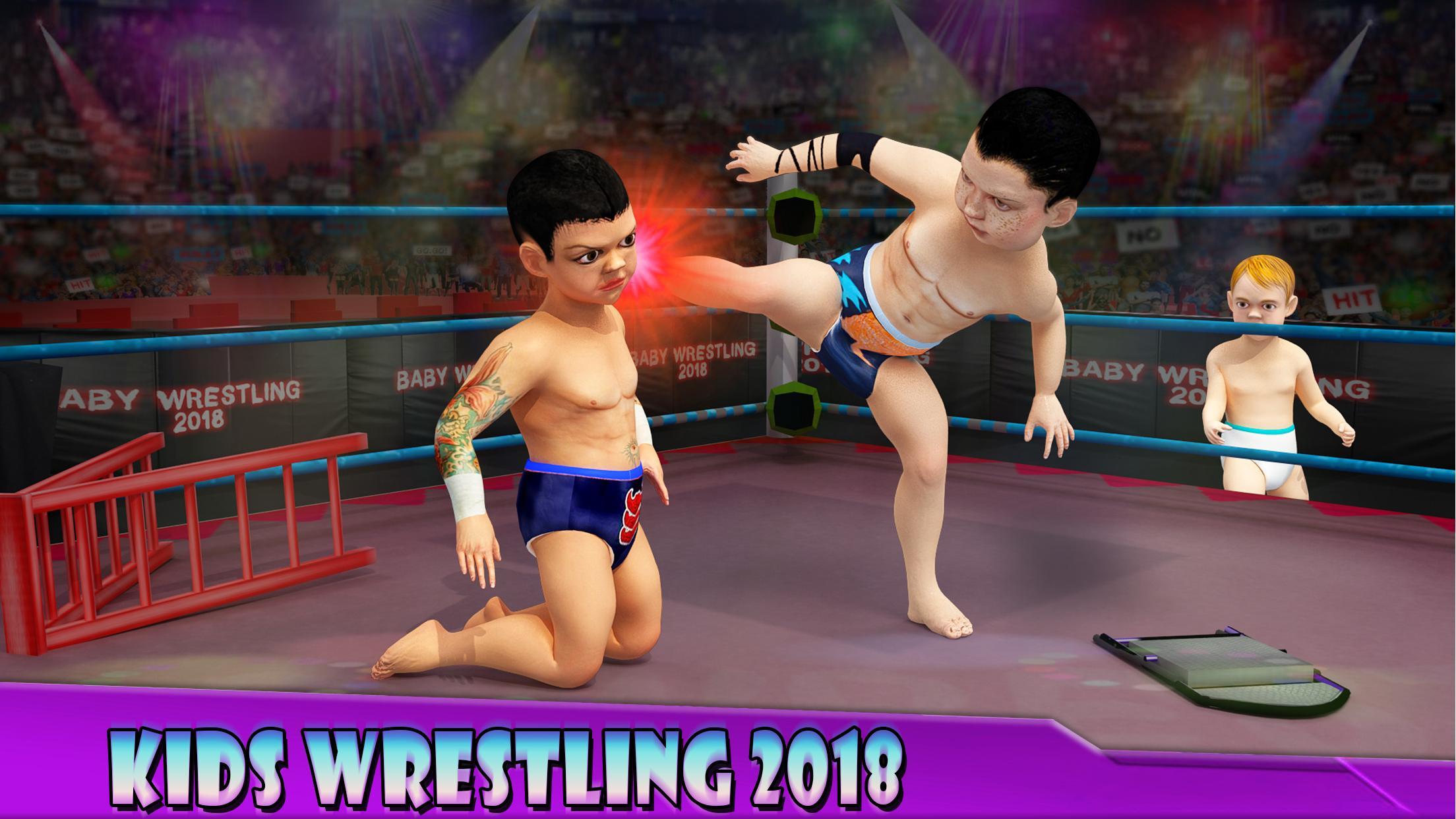 Скриншот игры Dwarf Wrestling: Smack the super junior wrestlers