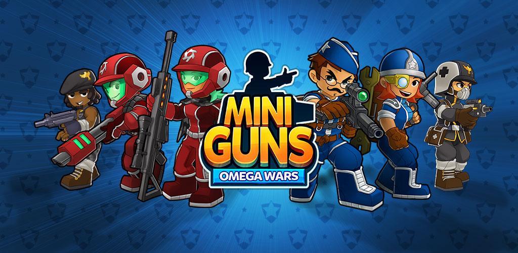 Banner of Mini Guns - Omega Wars 