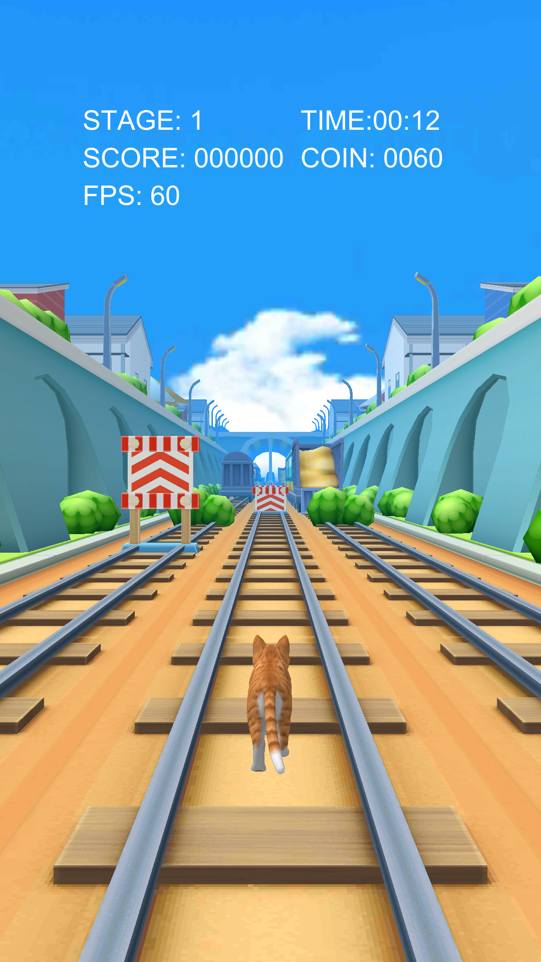 CatRunner 2022 (Nyanko Run) Game Screenshot