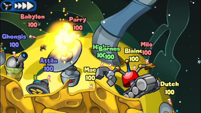 Worms 2: Armageddon ゲームのスクリーンショット