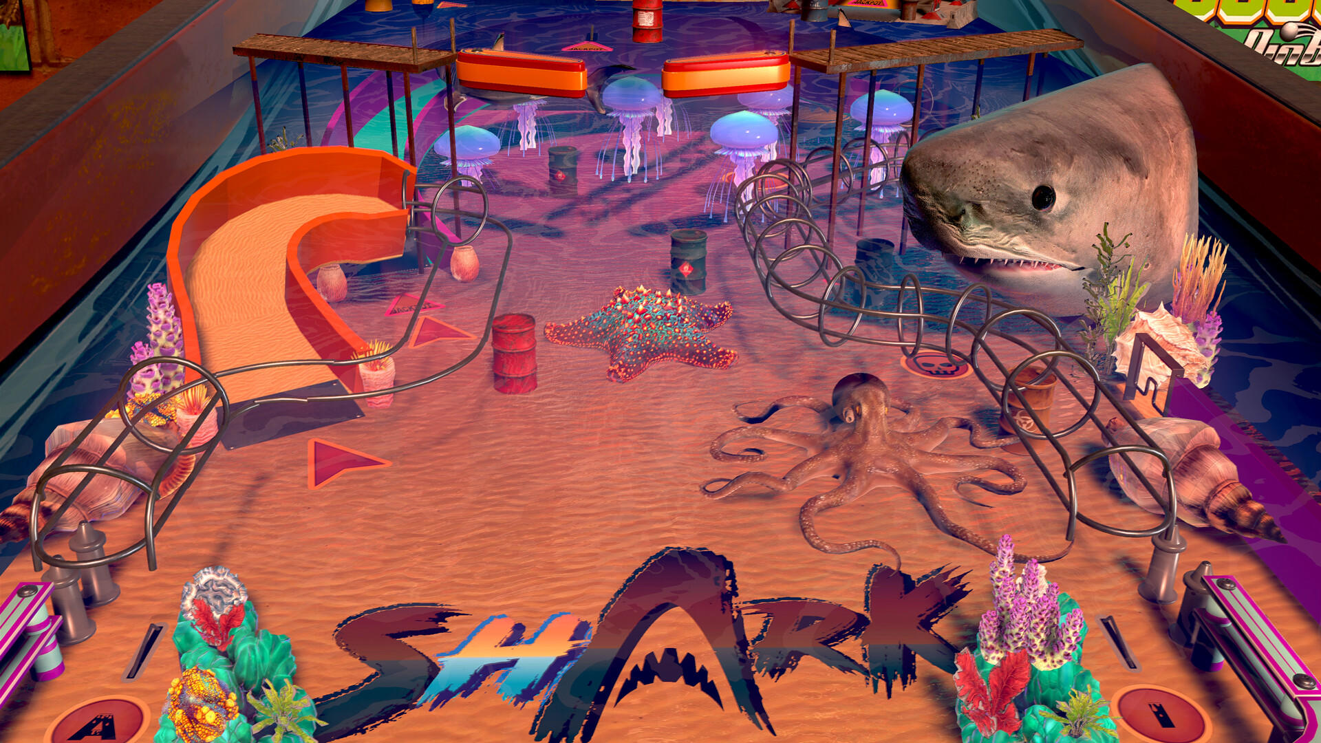 Shark Pinball screenshot game