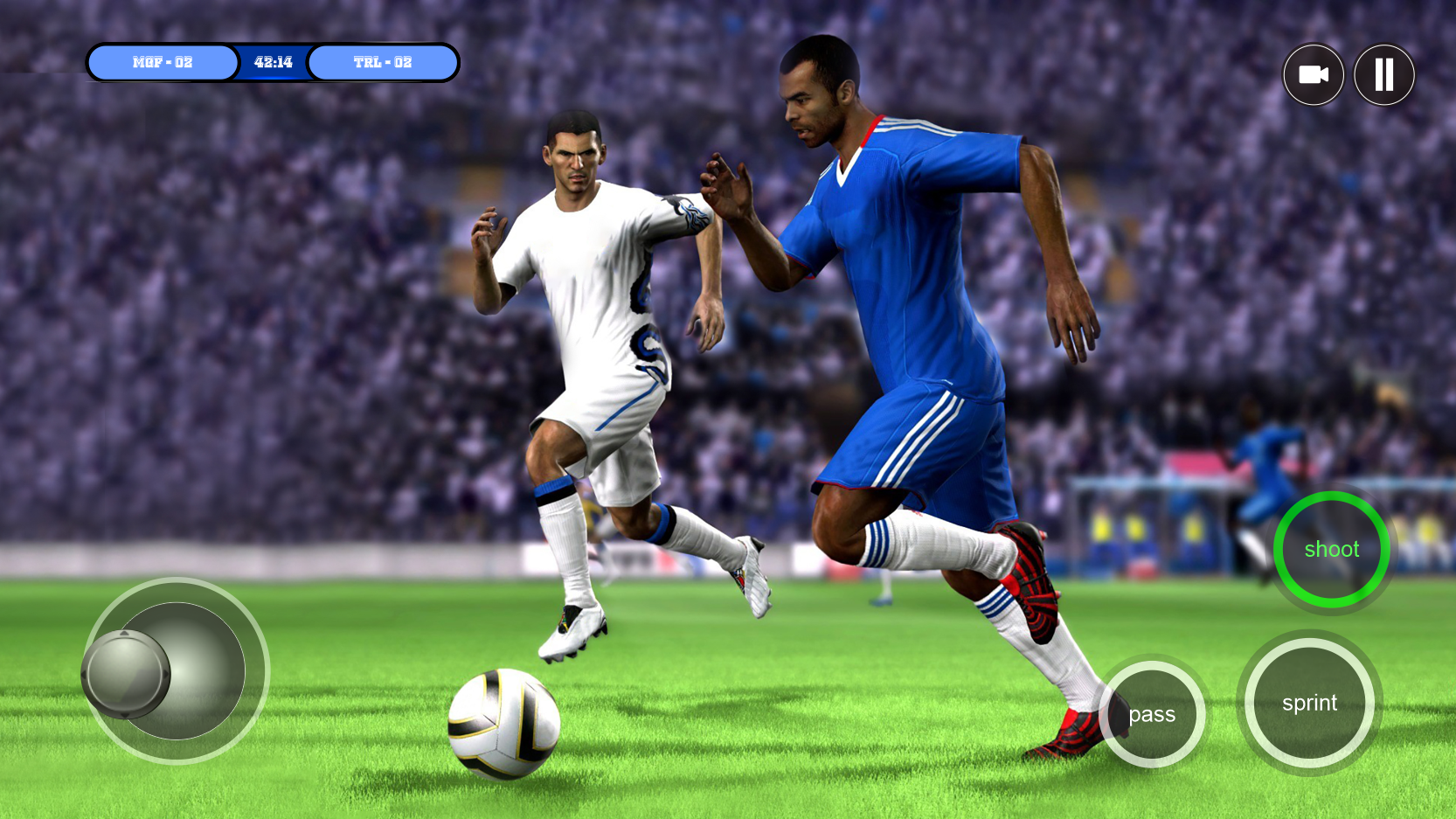 Screenshot of Football League Pro