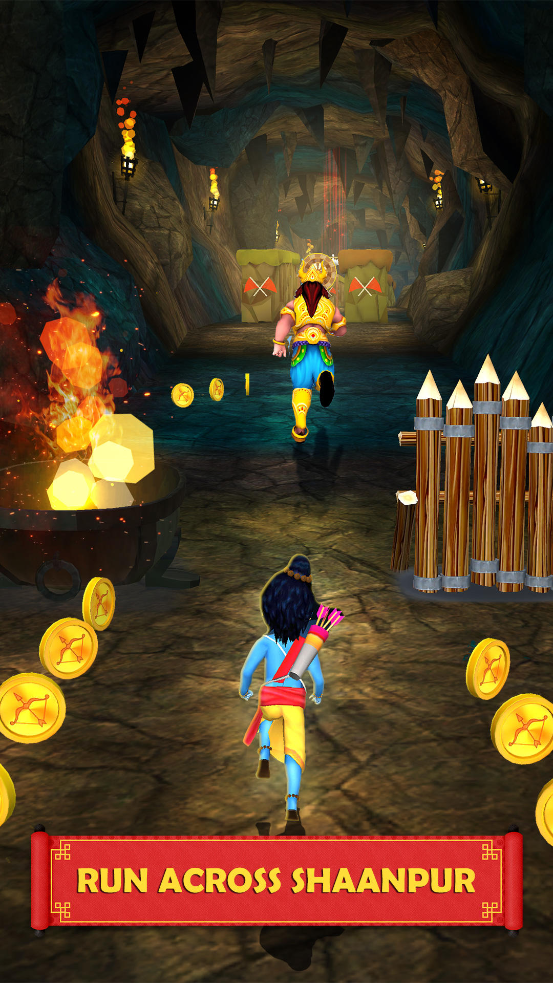 Little Ram - Ayodhya Run Game Screenshot