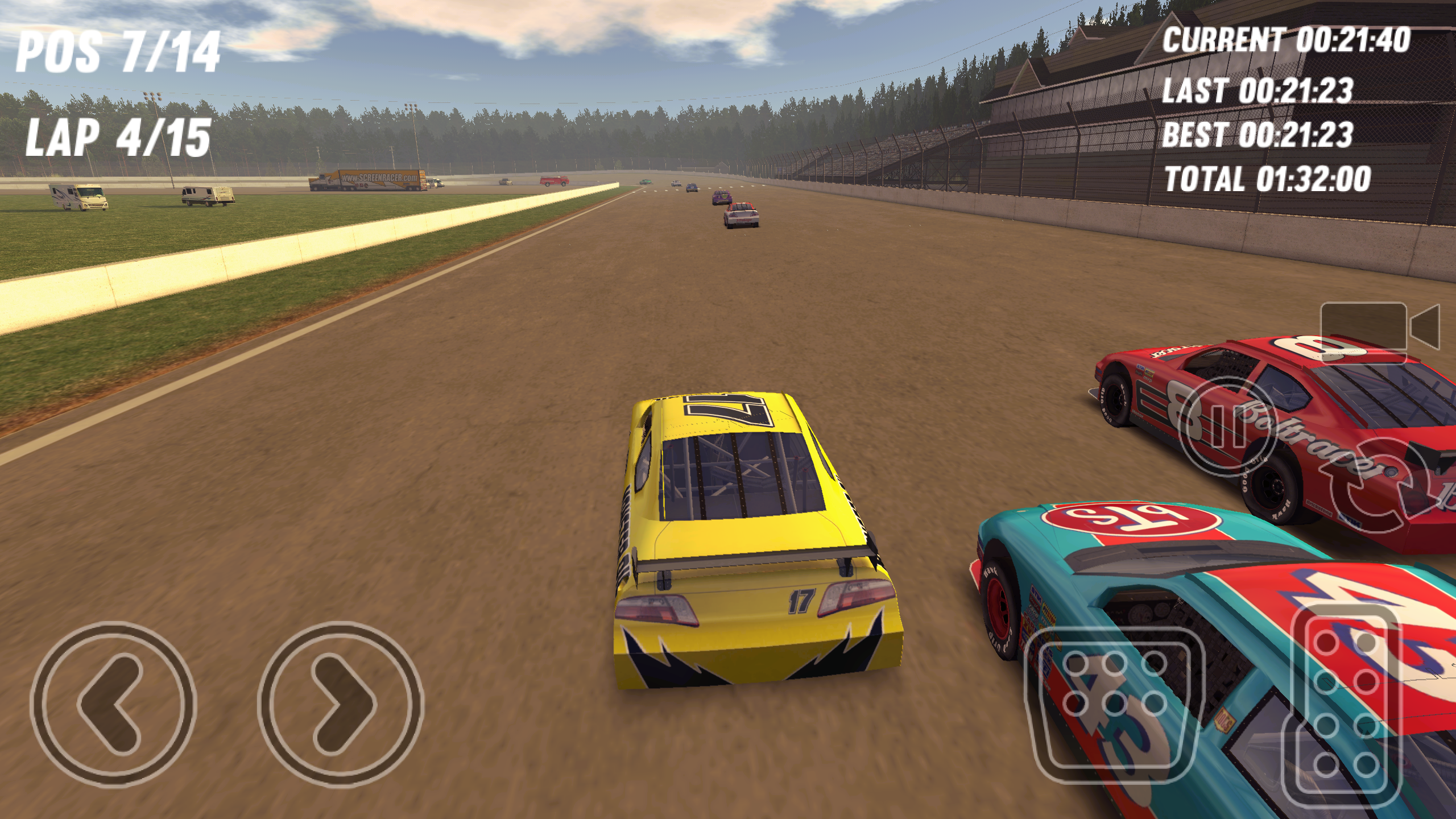 Thunder Stock Cars 2 Game Screenshot