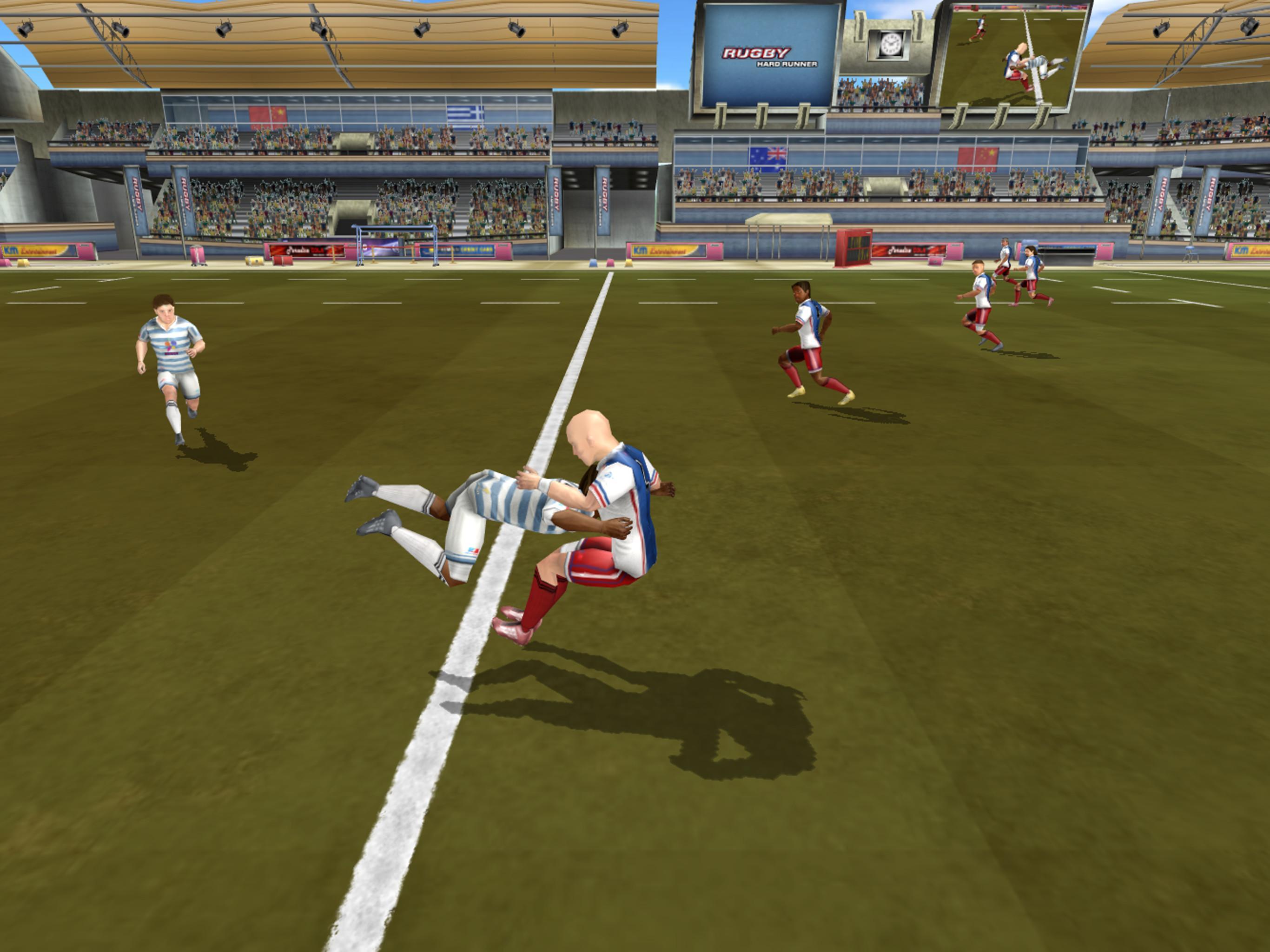 Rugby: Hard Runner Game Screenshot