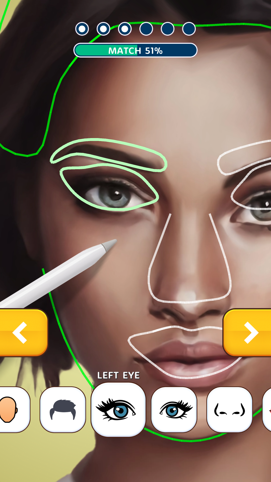 Golden Ratio - Perfect Face screenshot game