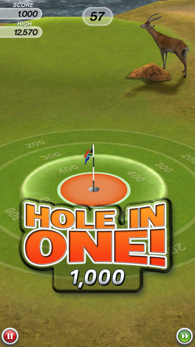 Screenshot of Flick Golf!