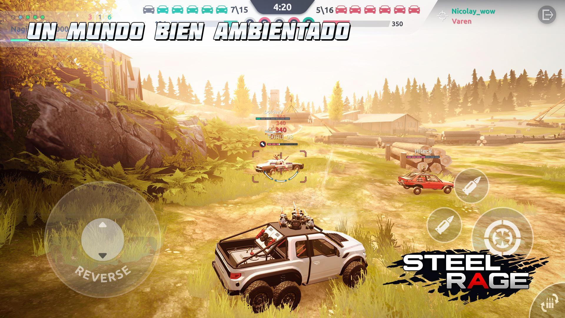 Screenshot 1 of Steel Rage: Mech Cars PvP War 0.182
