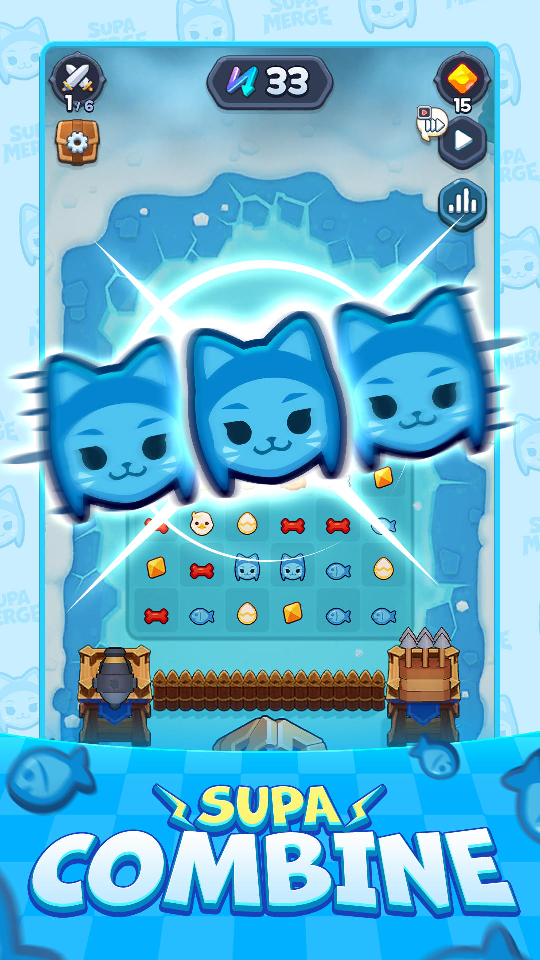 SupaMerge Game Screenshot