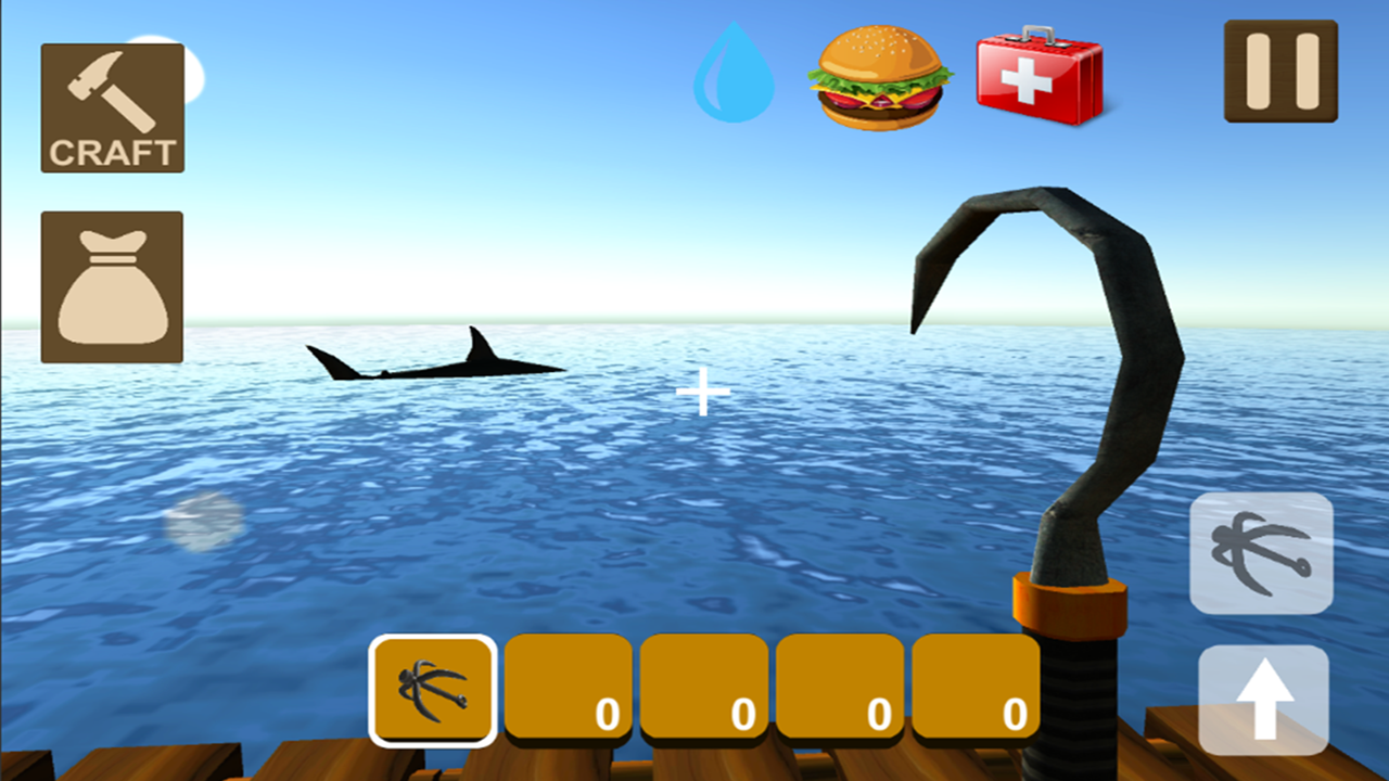 Raft Survival Craft.io Game Screenshot