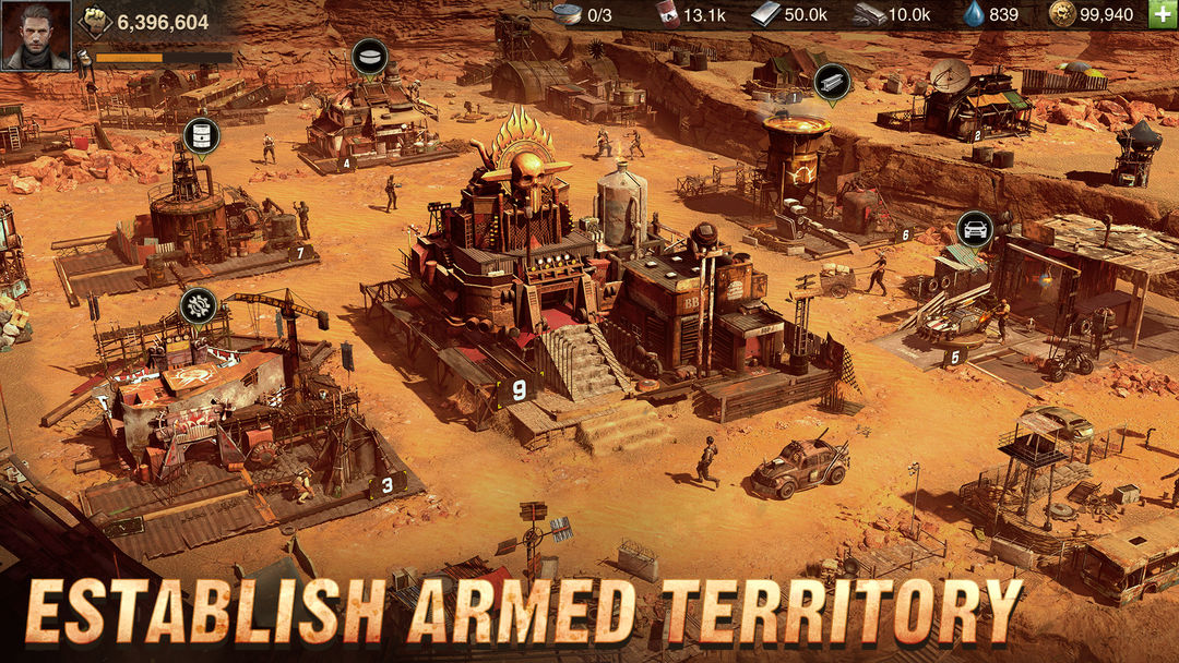 Screenshot of Mad Survivor: Wasteland War