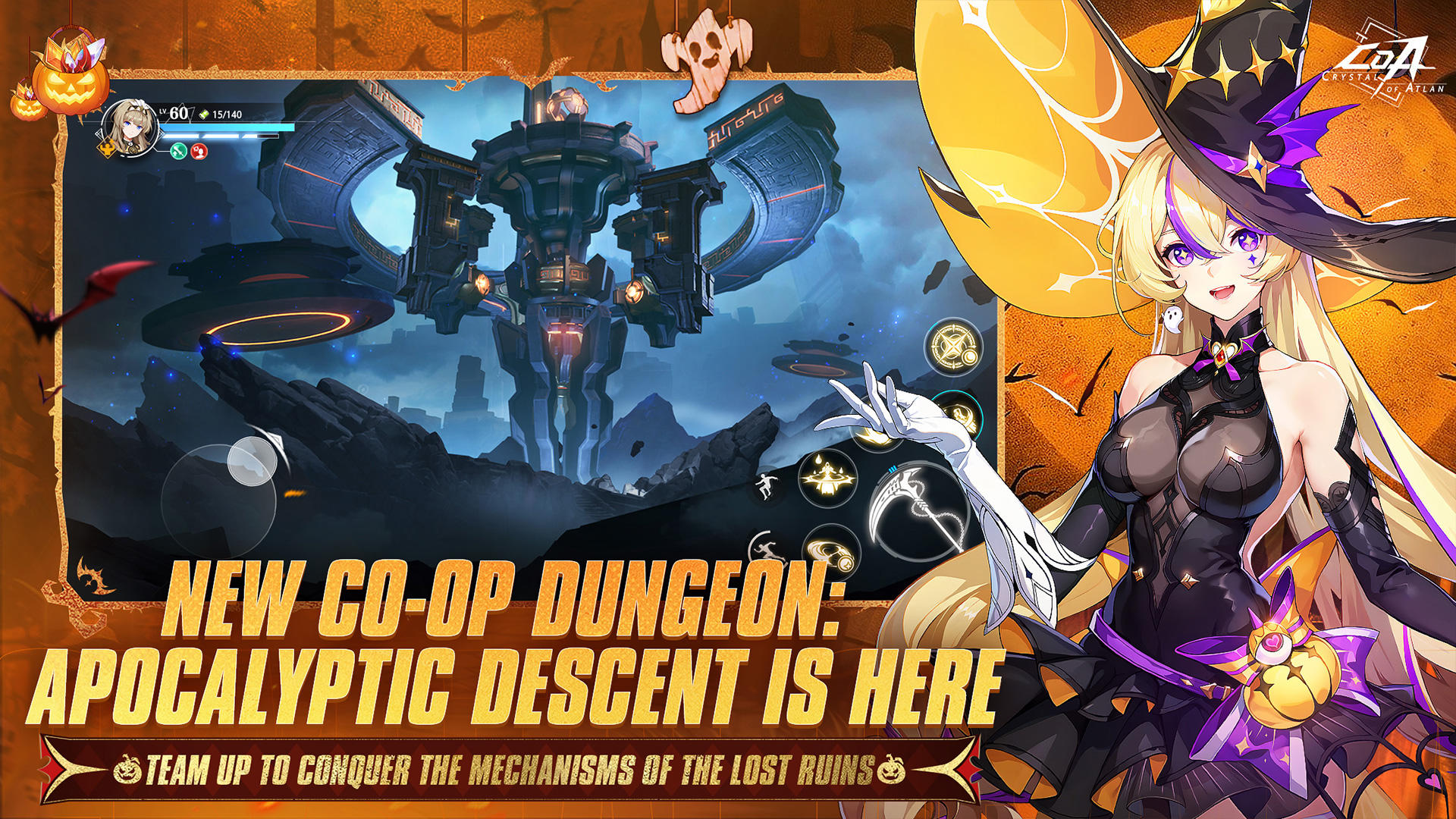 Crystal of Atlan Game Screenshot