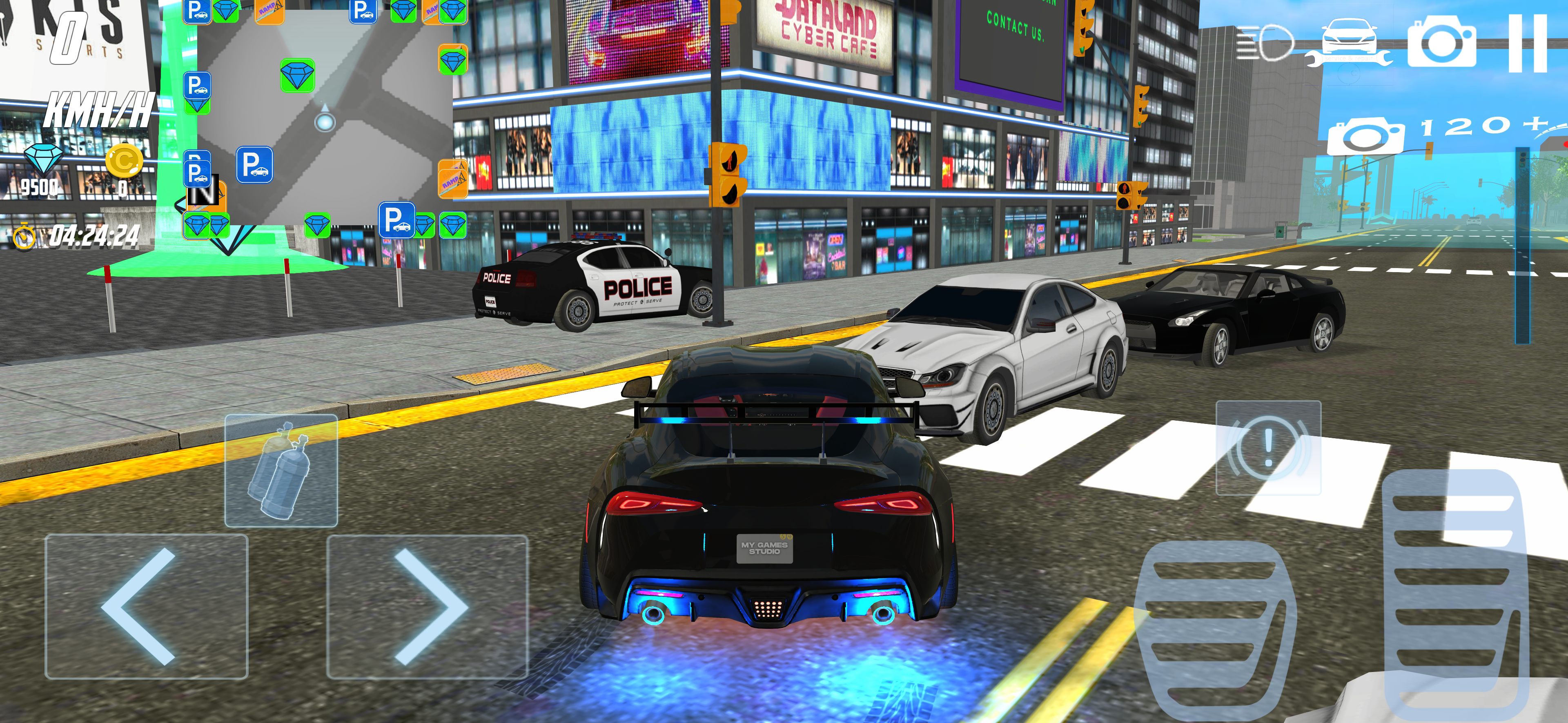 Screenshot 1 of Auto-Drifting-Fahrspiele 24