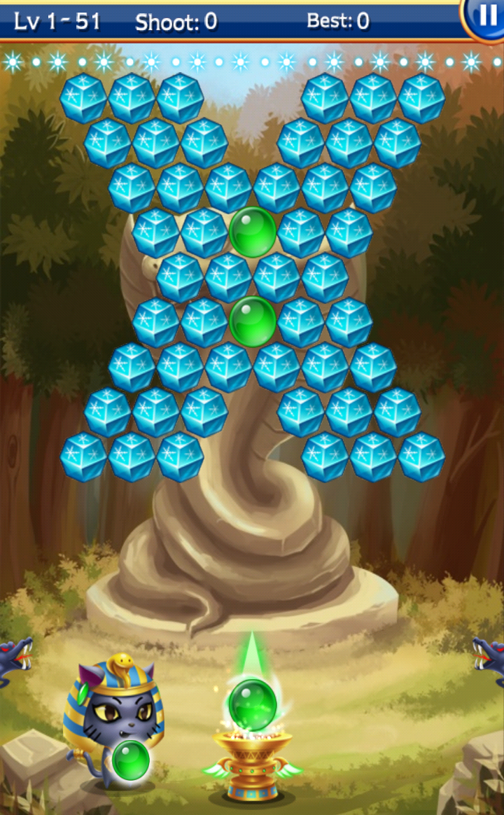 Bubble Egypt 遊戲截圖