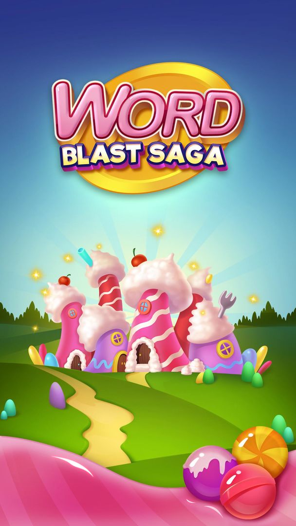 Hi Word Blast - Candy Brain Puzzle Games 게임 스크린 샷