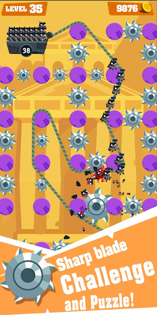 RopeEscape screenshot game