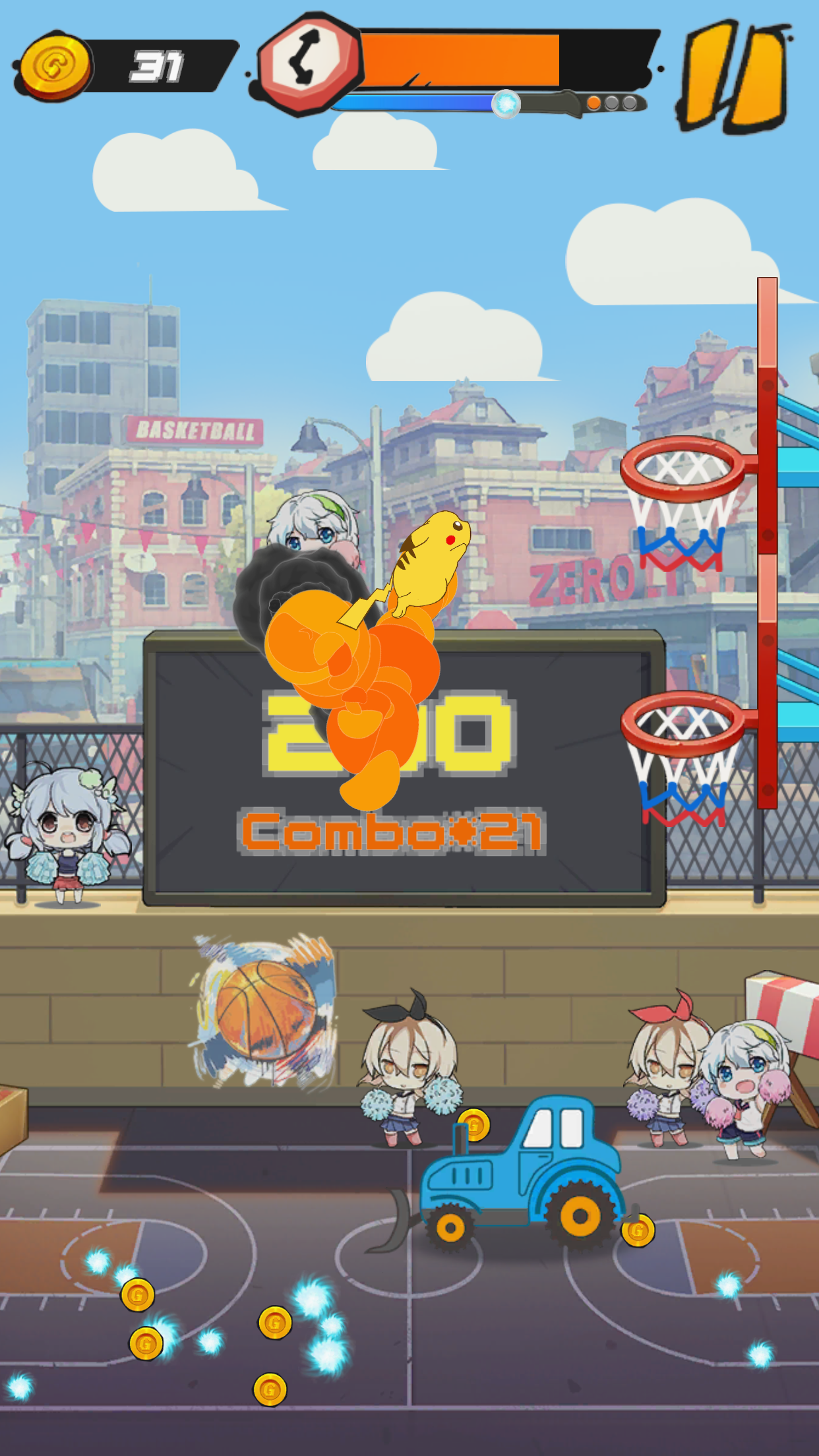 爆火篮球 Game Screenshot