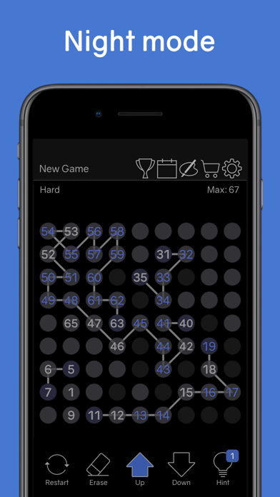 Screenshot 1 of Цепочка чисел - логическая головоломка 
