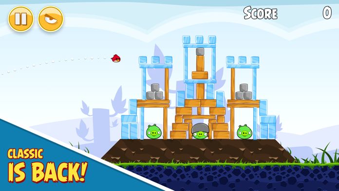 Rovio Classics: Angry Birds ภาพหน้าจอเกม