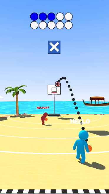 Basketball Shoot Game Screenshot