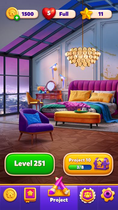 DIY Projects - Art Puzzle Game Game Screenshot