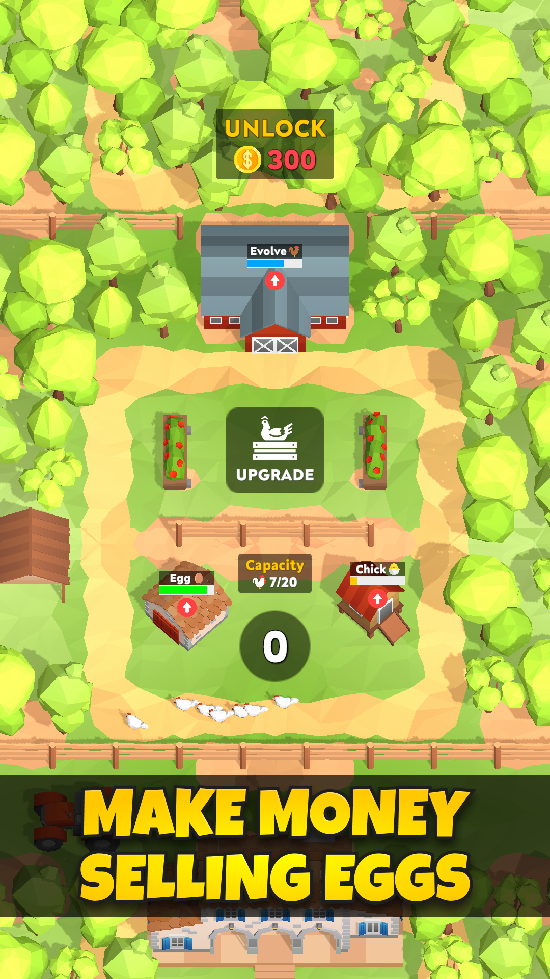 Idle Chicken Evolution Game Screenshot