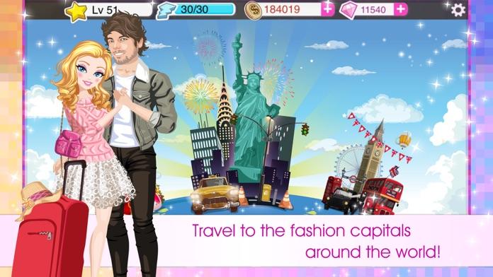 Скриншот игры Star Girl - Fashion, Makeup & Dress Up