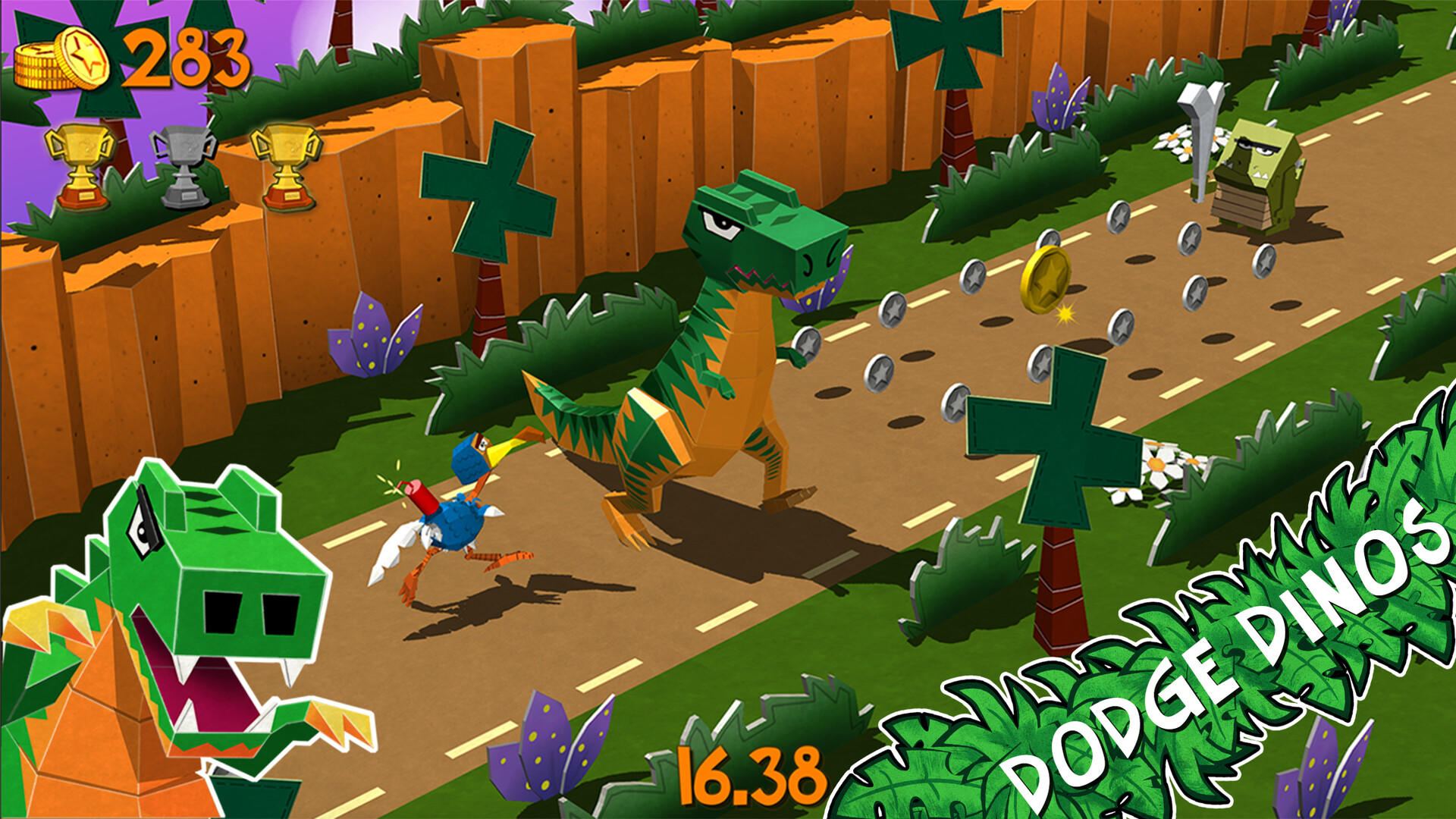 Cartoon Survivor Game Screenshot