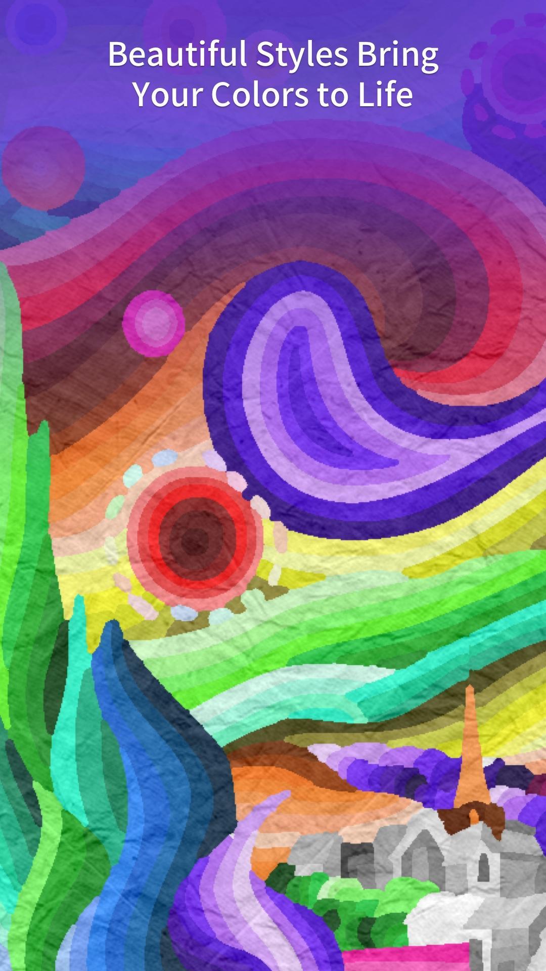 Adult Coloring Book Game Screenshot