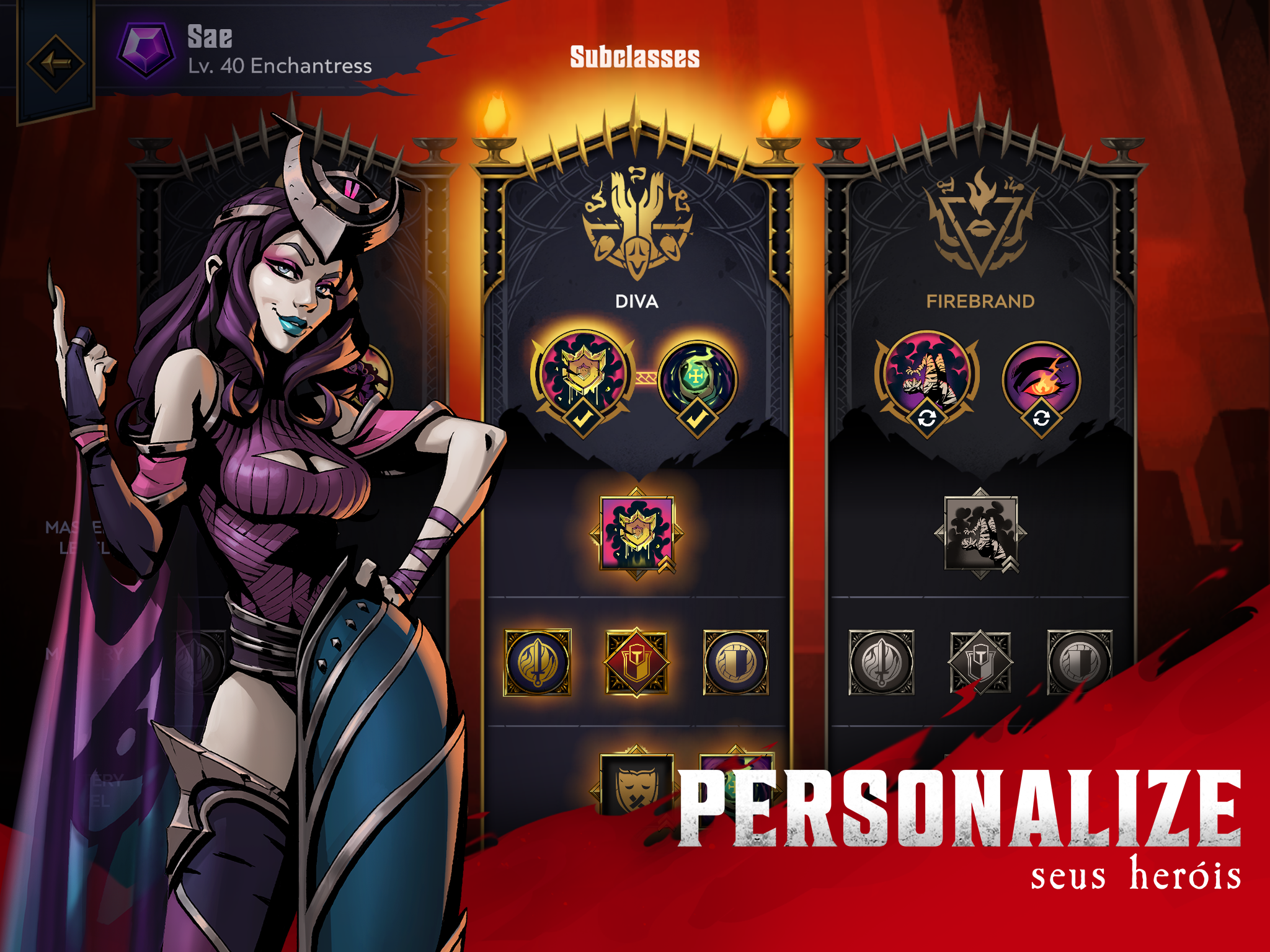 Captura de Tela do Jogo Grimguard Tactics: Fantasy RPG