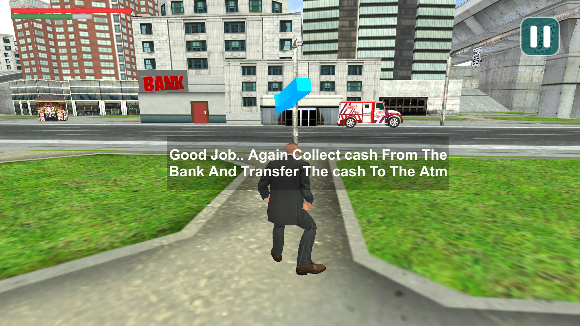 Screenshot of Money Transporter