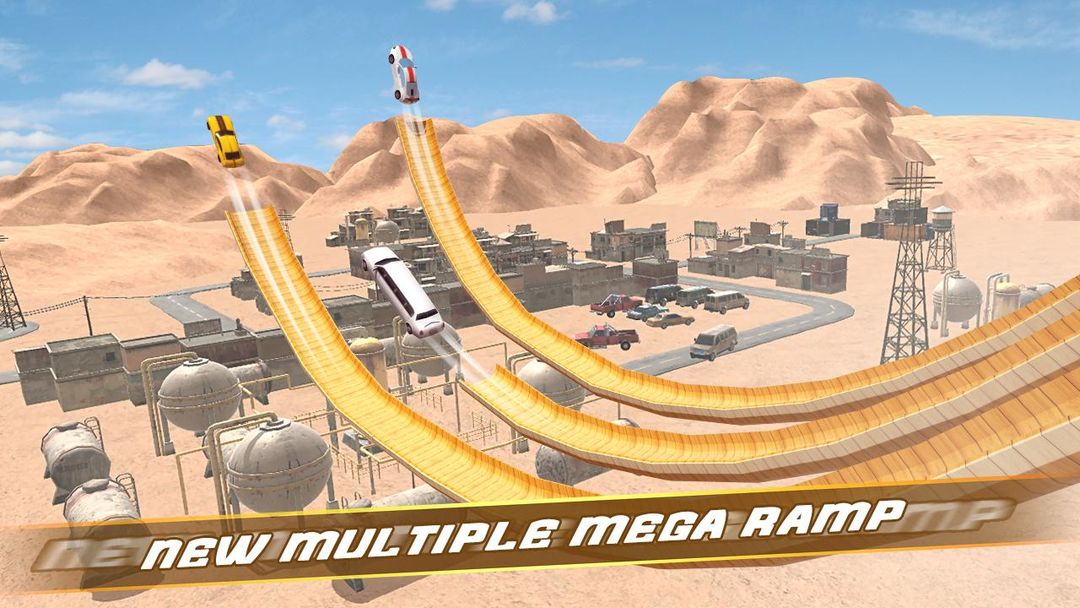 Mega Ramp: Free Impossible Stunts遊戲截圖