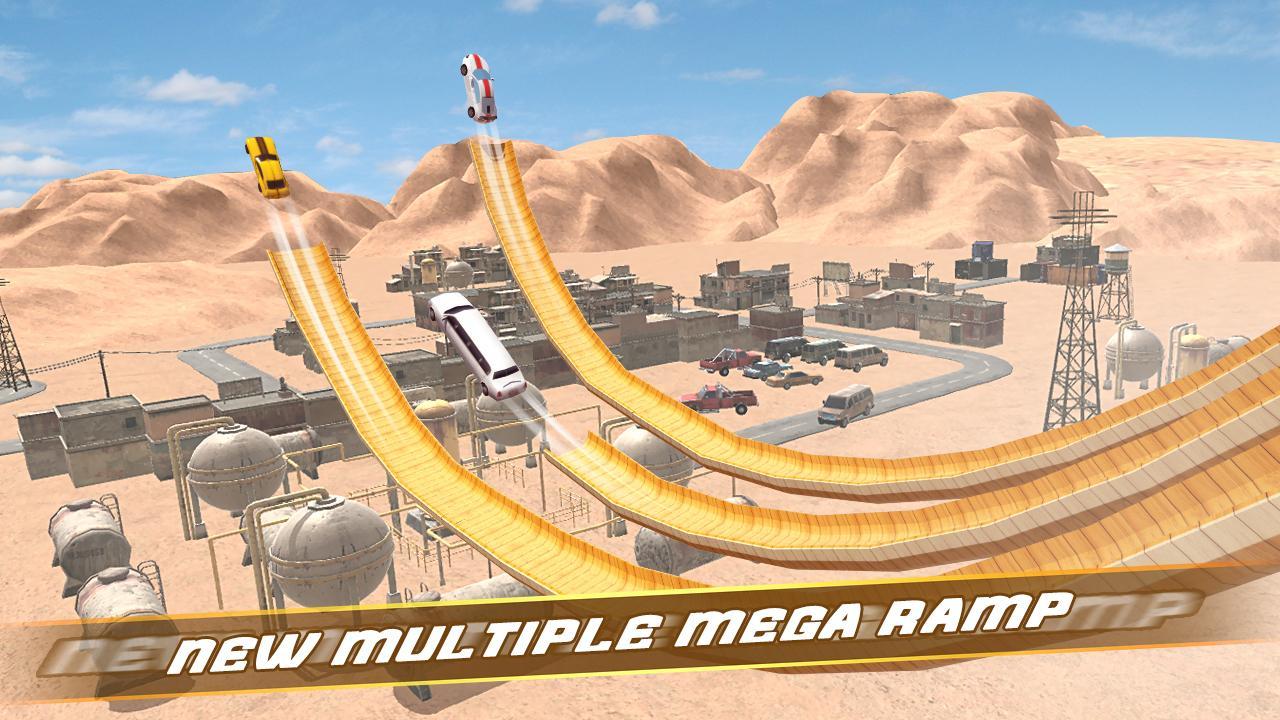 Mega Ramp: Free Impossible Stunts 게임 스크린샷