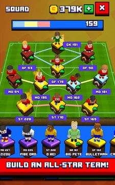 Retro Soccer Game Screenshot