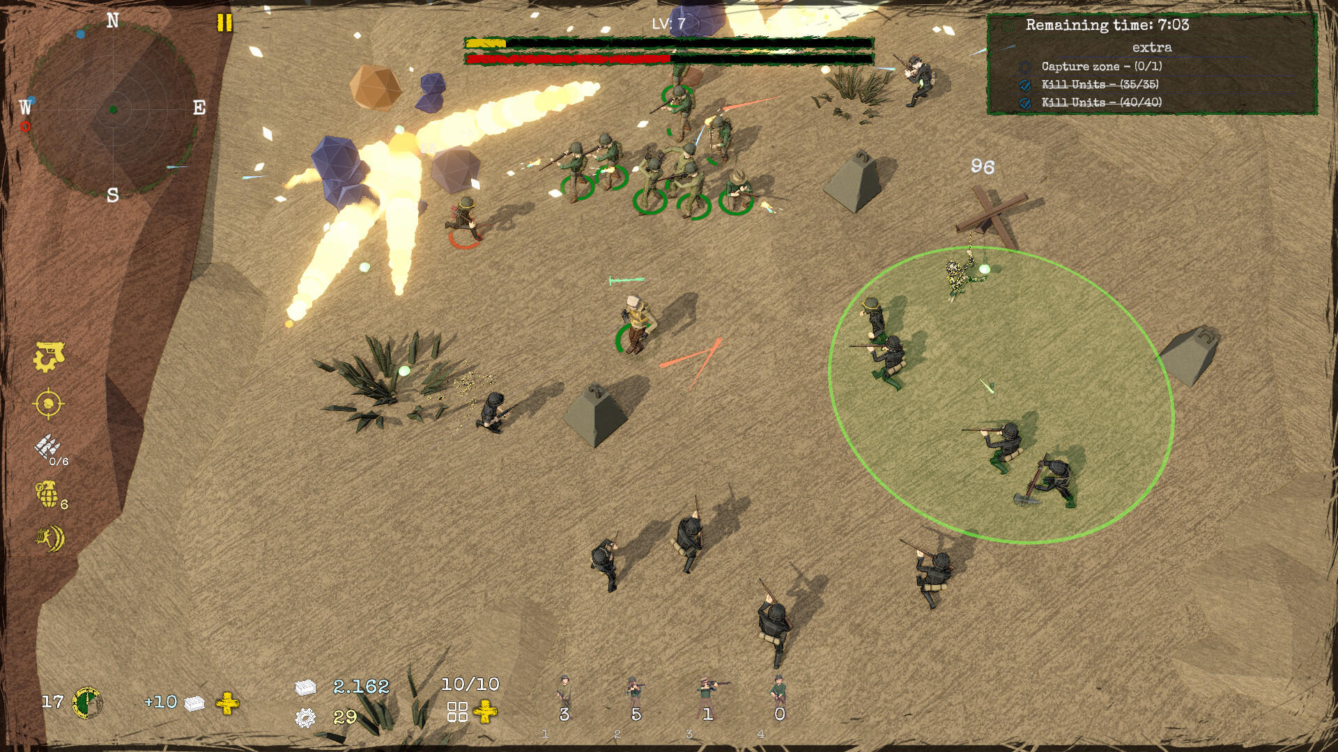 Rush Commander screenshot game