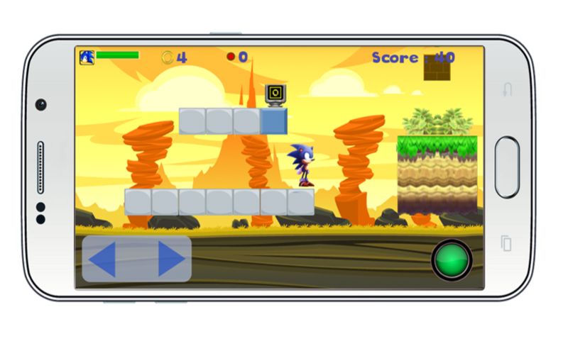 Screenshot of Super Sonic Of Smash Bros