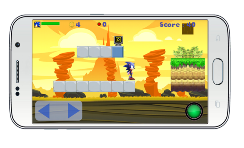 Cuplikan Layar Game Super Sonic Of Smash Bros
