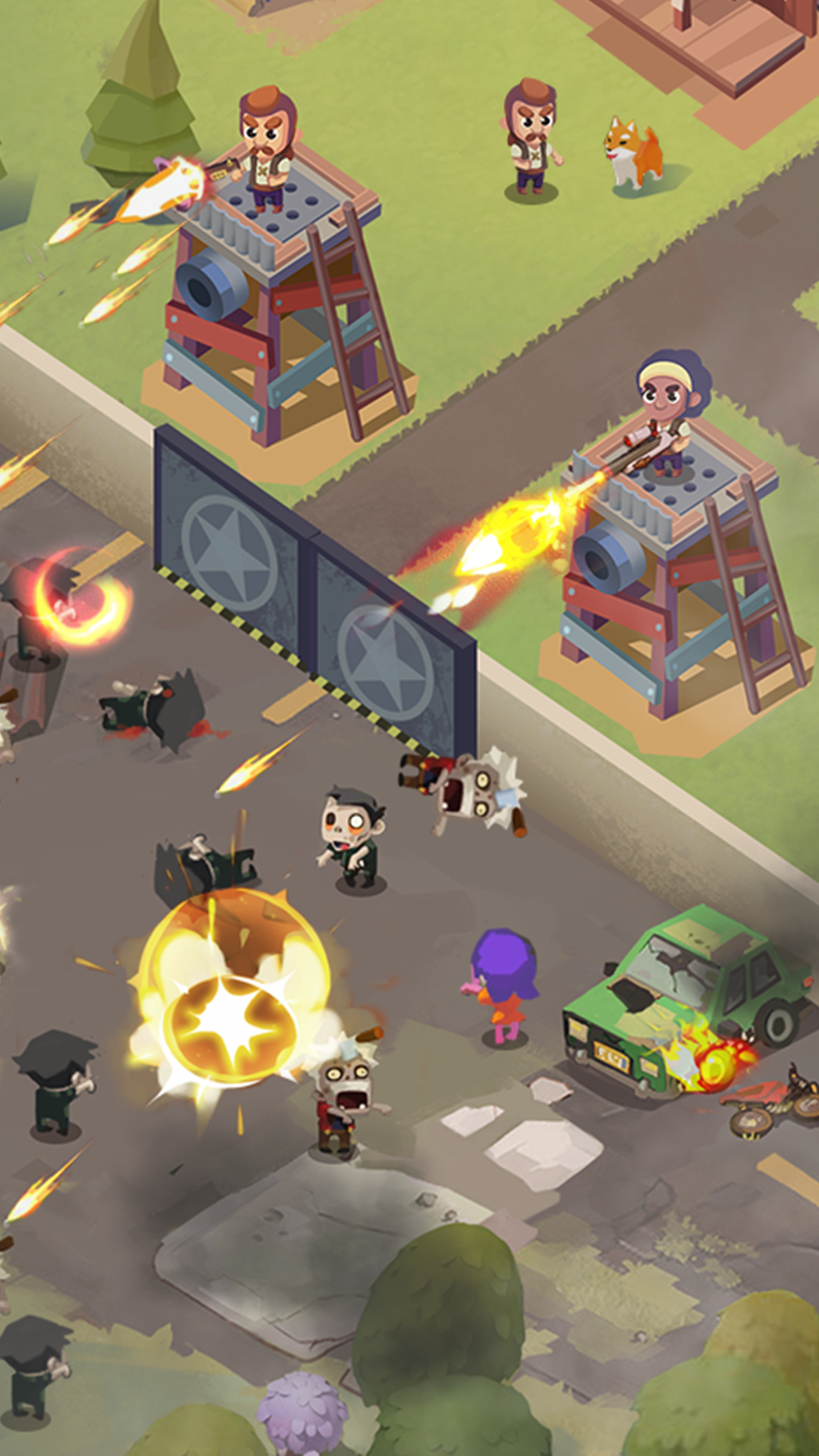Survivor Base - Zombie Siege screenshot game