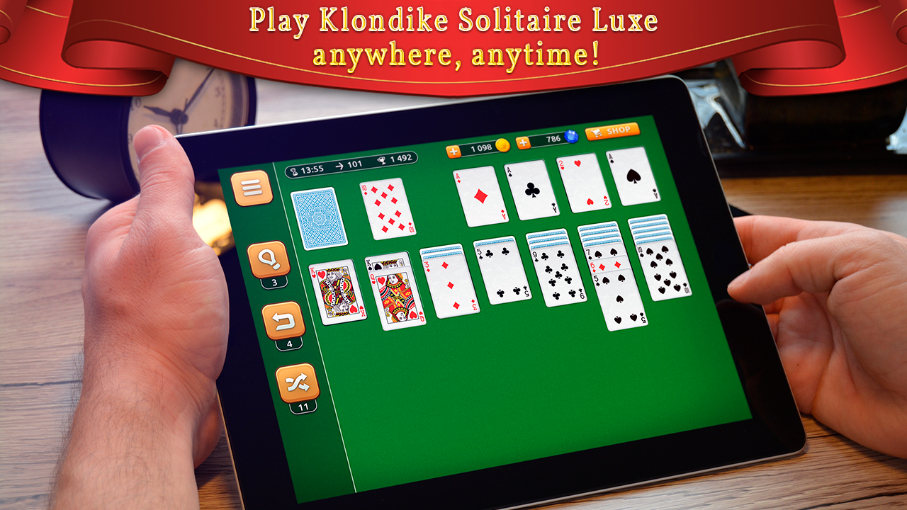 Klondike Solitaire Luxe screenshot game