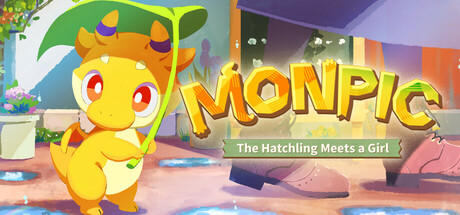 Banner of MONPIC -The Hatchling Meets a Girl- 