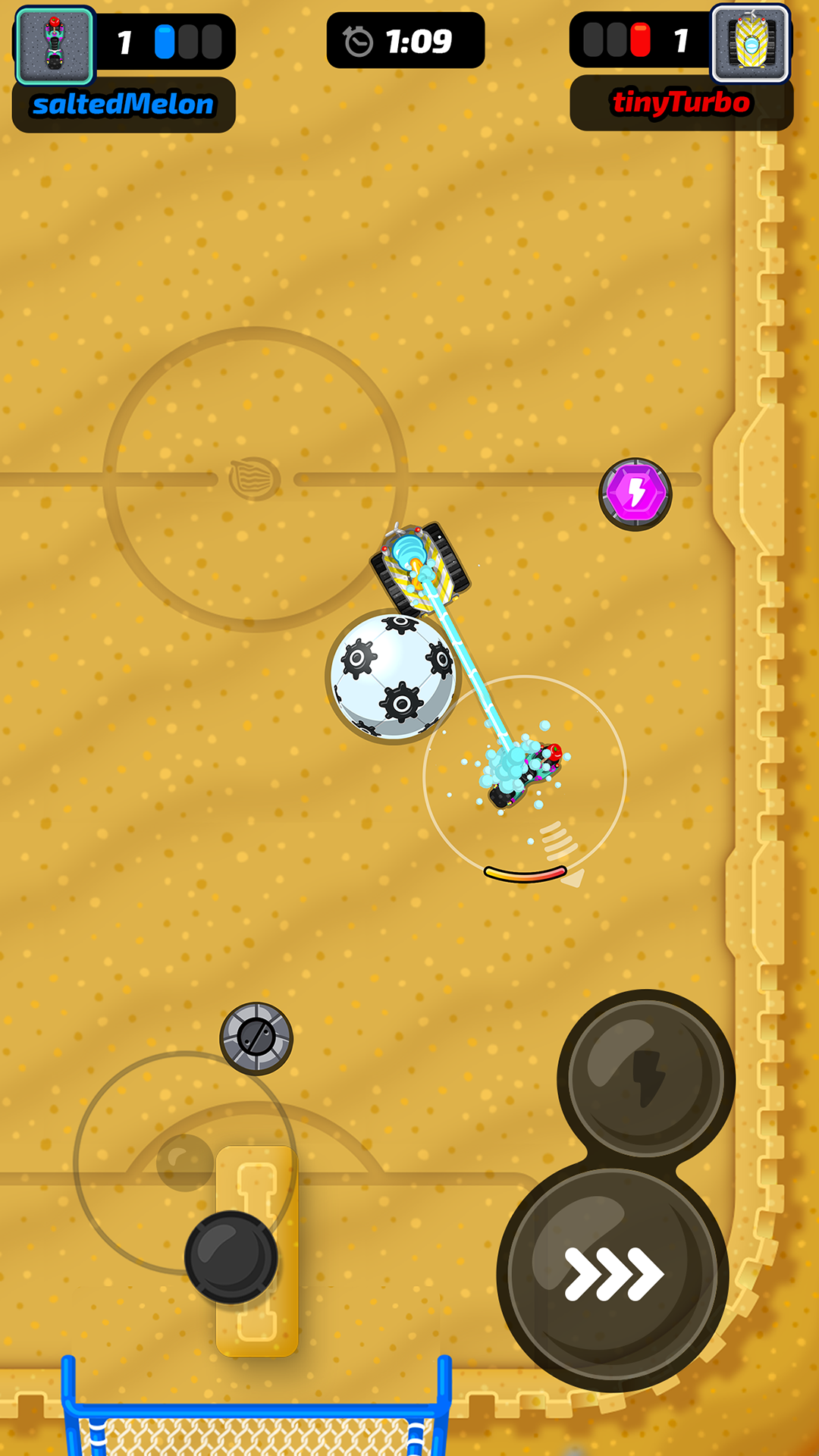 모터볼 게임 스크린샷