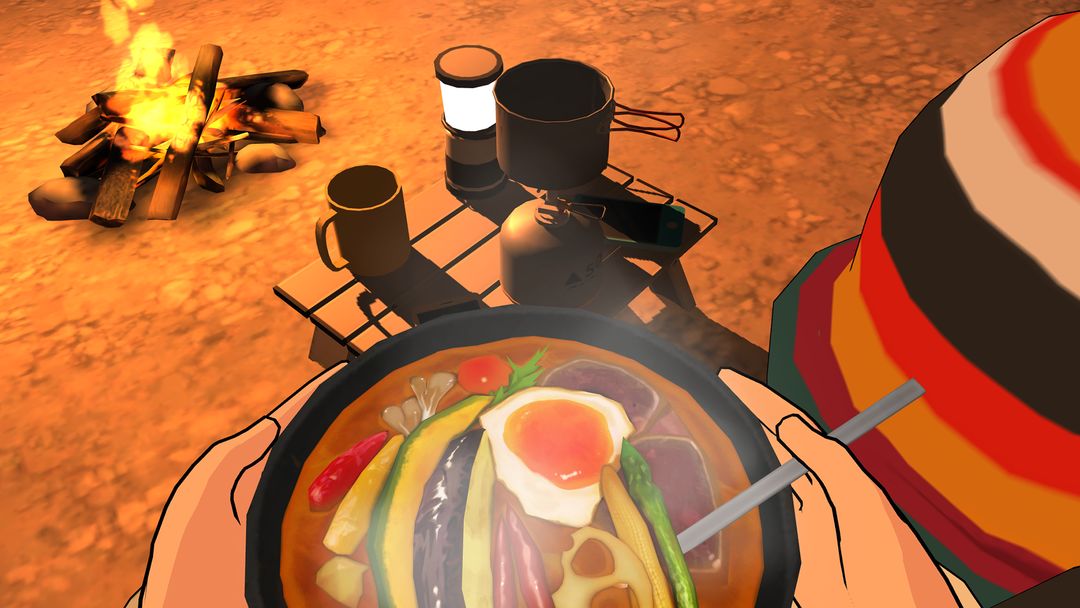 Laid-Back Camp Virtual Motosu screenshot game