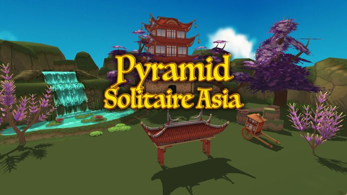 Pyramid Solitaire Asia Pro screenshot game