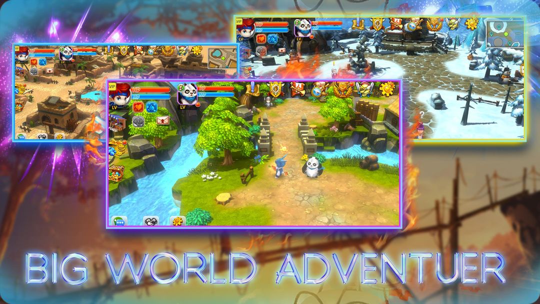 Screenshot of Hero Academy: 3D Fantasy RPG