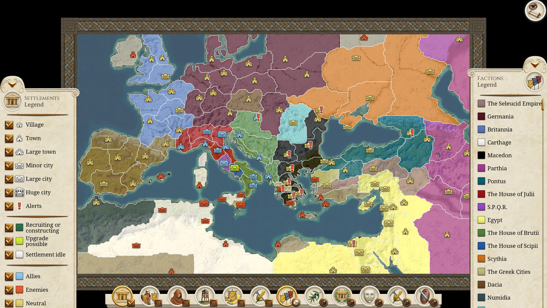 Screenshot of Total War: ROME REMASTERED