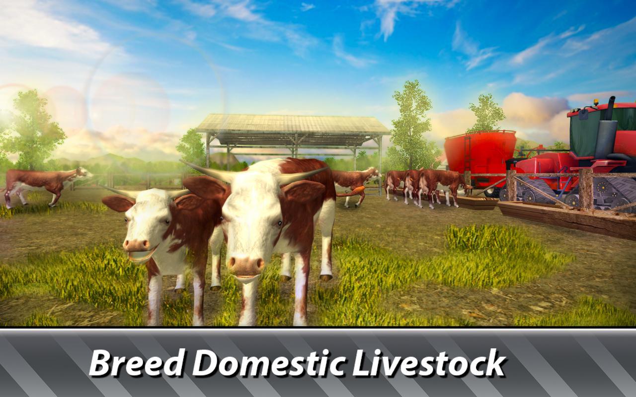 🚜 Farm Simulator: Hay Tycoon  Game Screenshot