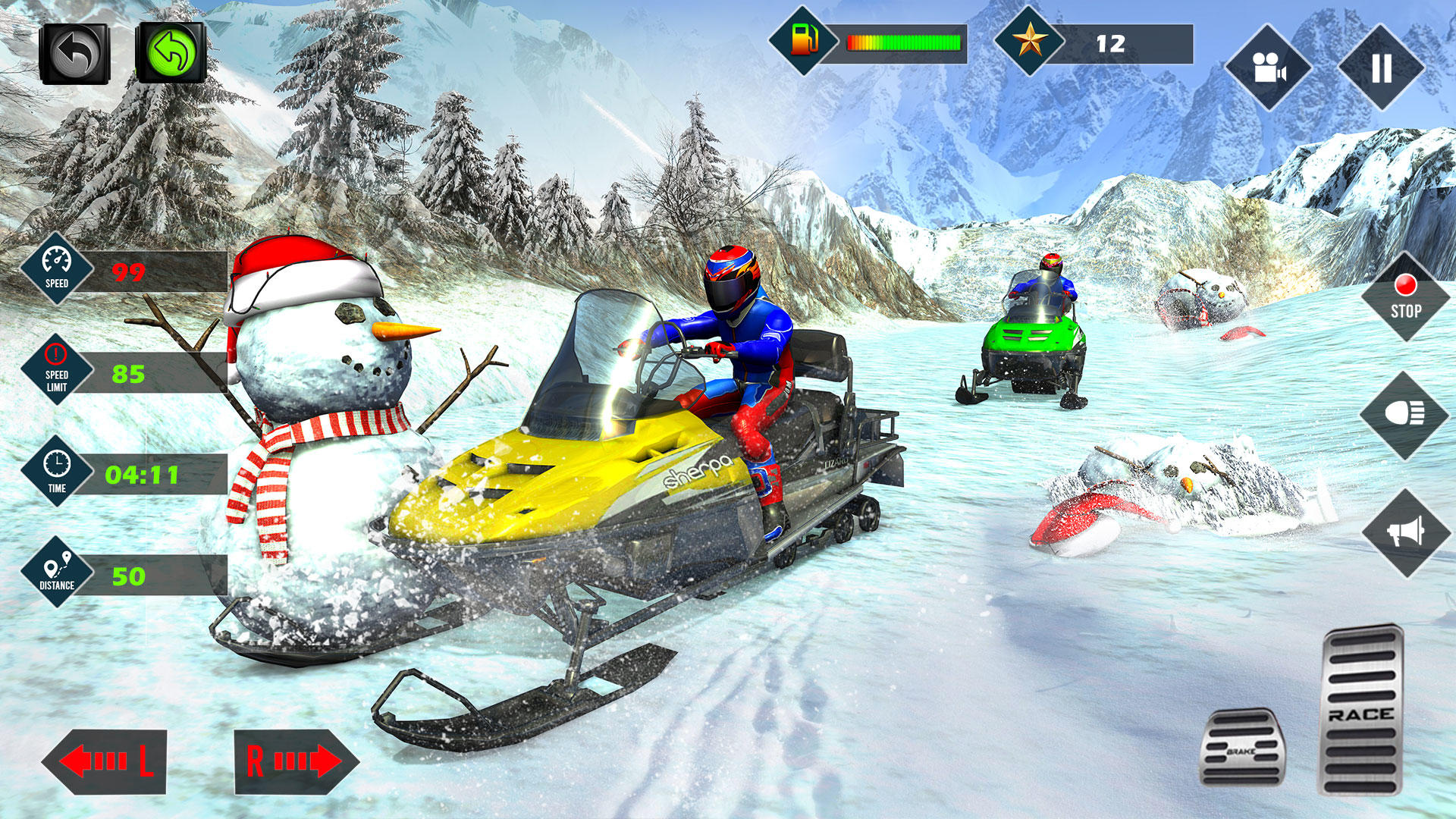 Snowmobile Tricks Jet Ski Game android iOS apk download for freeTapTap